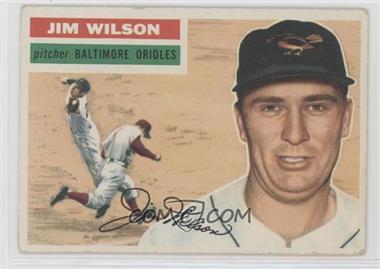 1956 Topps - [Base] #171.2 - Jim Wilson (White Back) [Good to VG‑EX]