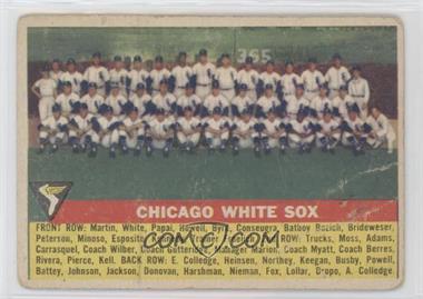1956 Topps - [Base] #188 - Chicago White Sox Team [Poor to Fair]