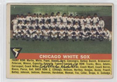 1956 Topps - [Base] #188 - Chicago White Sox Team