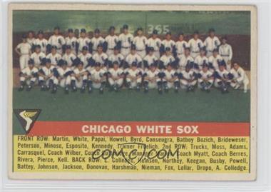 1956 Topps - [Base] #188 - Chicago White Sox Team