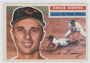 1956 Topps - [Base] #19.1 - Chuck Diering (Gray Back)