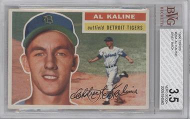 1956 Topps - [Base] #20.1 - Al Kaline (Gray Back) [BVG 3.5 VERY GOOD+]