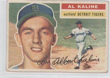 1956 Topps - [Base] #20.2 - Al Kaline (White Back) [Good to VG‑EX]