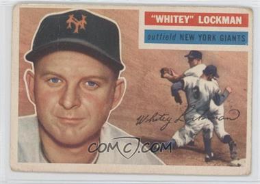 1956 Topps - [Base] #205 - Whitey Lockman [COMC RCR Poor]