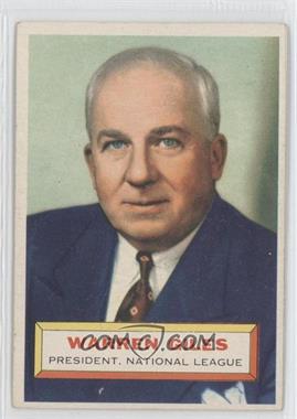 1956 Topps - [Base] #2.1 - Warren Giles (Gray Back)