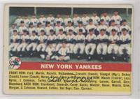 New York Yankees Team [Good to VG‑EX]