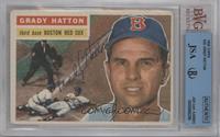 Grady Hatton (White Bac; Hall of Famers Yogi Berra and Nestor Chylkak in backgr…