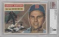 Grady Hatton (White Bac; Hall of Famers Yogi Berra and Nestor Chylkak in backgr…