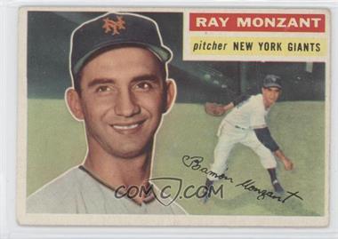 1956 Topps - [Base] #264 - Ray Monzant [Noted]