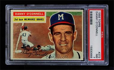 1956 Topps - [Base] #272 - Danny O'Connell [PSA 7 NM]