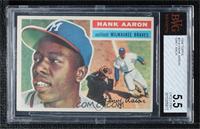 Hank Aaron (Gray Back; Small Background Photo is Willie Mays) [BVG 5.5&nbs…