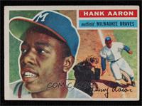 Hank Aaron (White Back: Small Background Photo is Willie Mays)