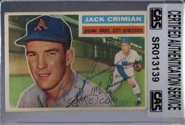 1956 Topps - [Base] #319 - Jack Crimian [CAS Certified Sealed]