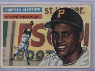 1956 Topps - [Base] #33.1 - Roberto Clemente (Gray Back) [Poor to Fair]