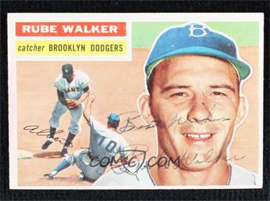 1956 Topps - [Base] #333 - Rube Walker [JSA Certified COA Sticker]