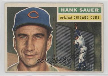 1956 Topps - [Base] #41.1 - Hank Sauer (Gray Back)