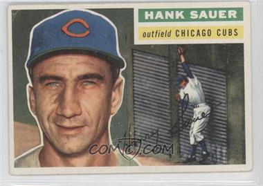 1956 Topps - [Base] #41.1 - Hank Sauer (Gray Back)