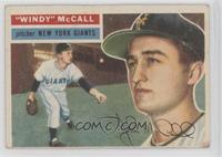 Windy McCall (White Back) [Good to VG‑EX]