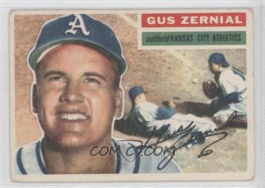 1956 Topps - [Base] #45.2 - Gus Zernial (White Back) [Good to VG‑EX]