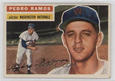 1956 Topps - [Base] #49.2 - Pedro Ramos (White Back) [Poor to Fair]