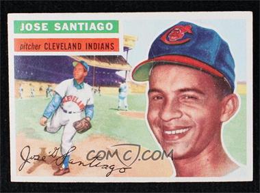 1956 Topps - [Base] #59.2 - Jose Santiago (White Back)