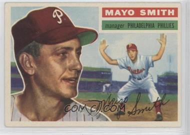 1956 Topps - [Base] #60.1 - Mayo Smith (Gray Back)