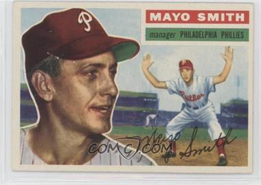 1956 Topps - [Base] #60.1 - Mayo Smith (Gray Back)