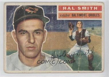 1956 Topps - [Base] #62.2 - Hal Smith (White Back) [Poor to Fair]