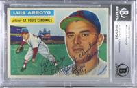 Luis Arroyo (Gray Back) [BAS BGS Authentic]