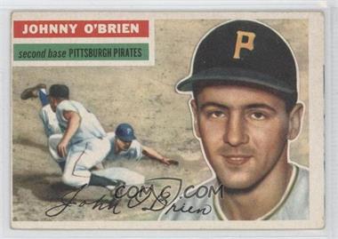 1956 Topps - [Base] #65.1 - Johnny O'Brien (Gray Back) [Noted]