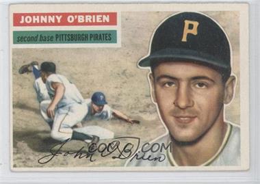 1956 Topps - [Base] #65.1 - Johnny O'Brien (Gray Back)