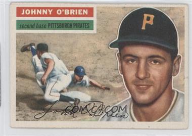 1956 Topps - [Base] #65.2 - Johnny O'Brien (White Back)