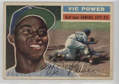 1956 Topps - [Base] #67.1 - Vic Power (Gray Back)