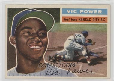 1956 Topps - [Base] #67.1 - Vic Power (Gray Back)