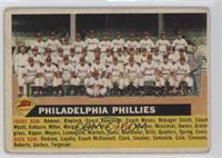 Philadelphia Phillies Team (Gray Back, Team Name Left) [Good to VG…