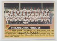 Philadelphia Phillies Team (White Back, Team Name Left)