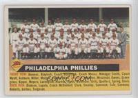 Philadelphia Phillies Team (White Back, Team Name Left)