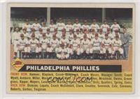 Philadelphia Phillies Team (White Back, Team Name Left)