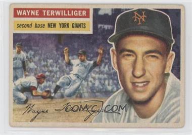 1956 Topps - [Base] #73.2 - Wayne Terwilliger (White Back) [Good to VG‑EX]