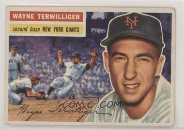 1956 Topps - [Base] #73.2 - Wayne Terwilliger (White Back) [Good to VG‑EX]