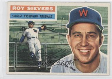 1956 Topps - [Base] #75.1 - Roy Sievers (Gray Back) [Good to VG‑EX]