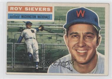 1956 Topps - [Base] #75.1 - Roy Sievers (Gray Back) [Good to VG‑EX]