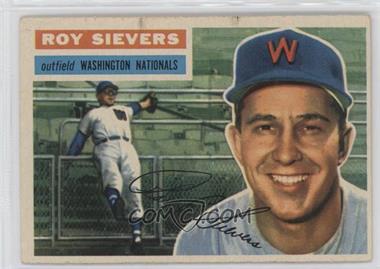 1956 Topps - [Base] #75.1 - Roy Sievers (Gray Back) [Good to VG‑EX]