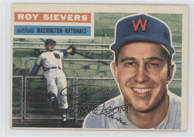 1956 Topps - [Base] #75.1 - Roy Sievers (Gray Back) [Good to VG‑EX]