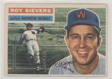 1956 Topps - [Base] #75.1 - Roy Sievers (Gray Back) [Good to VG‑EX]