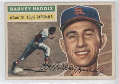 1956 Topps - [Base] #77.1 - Harvey Haddix (Gray Back) [Noted]