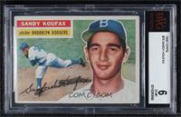 Sandy Koufax (White Back) [BVG 6 EX‑MT]