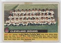 Cleveland Indians Team (White Back, Team Name Left) [Good to VG‑…