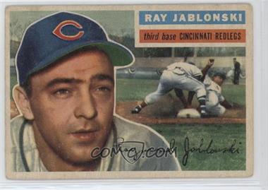 1956 Topps - [Base] #86.1 - Ray Jablonski (Gray Back)