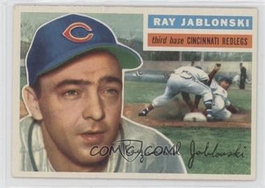 1956 Topps - [Base] #86.1 - Ray Jablonski (Gray Back)